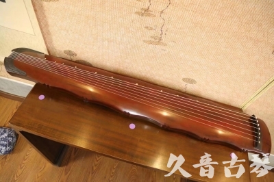 舟山市●久音古琴  ●典藏系列 20230726 [红洒金竹节]